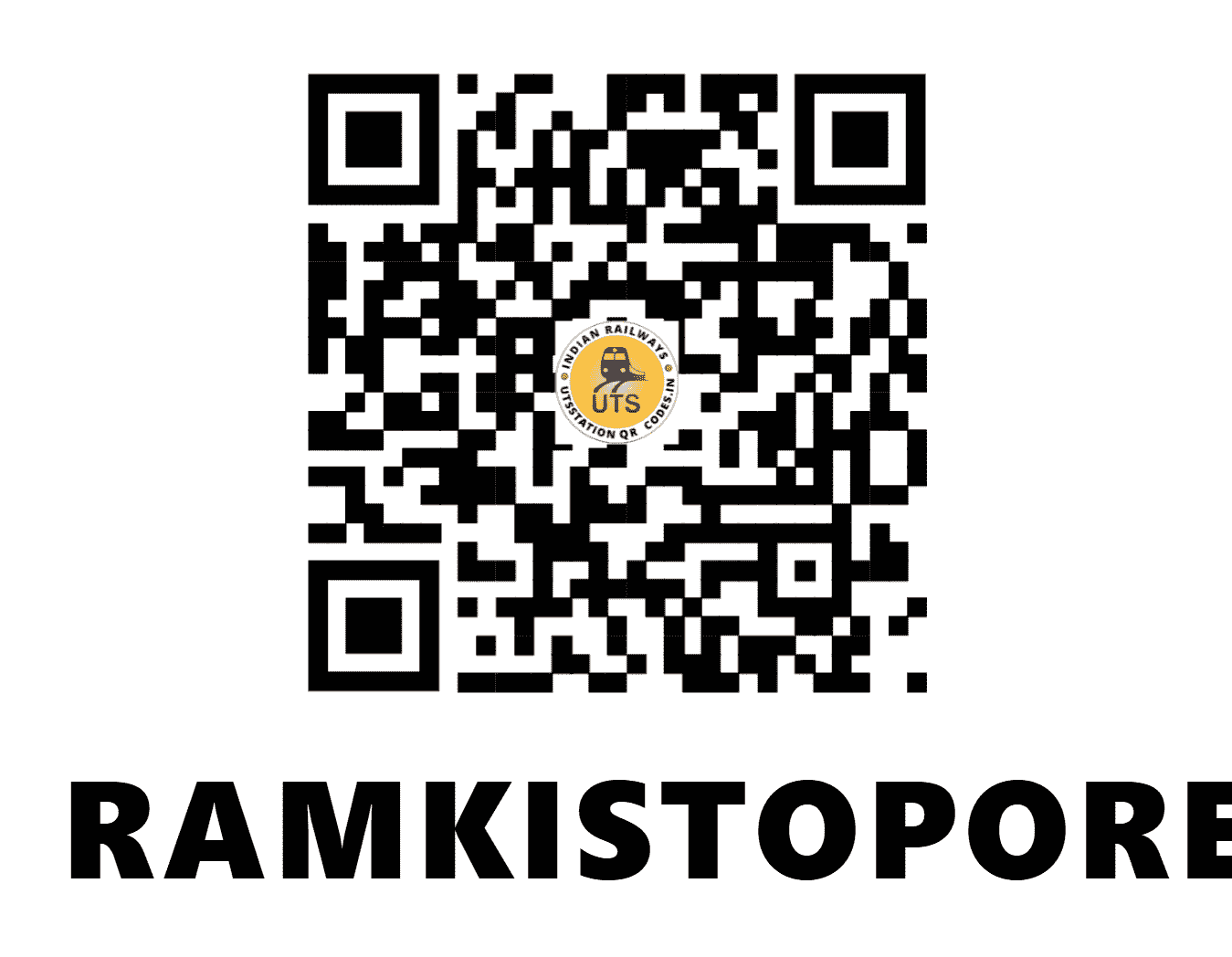 UTS QR Code for RAMKISTOPORE - RKAE - ER (WEST BENGAL)